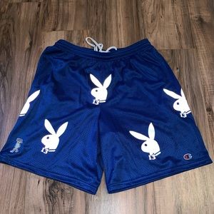 QuarterFinal Reflective Playboy Shorts